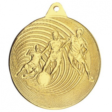 Медаль MMC 5750/G футбол (D-50 мм, s-2 мм)